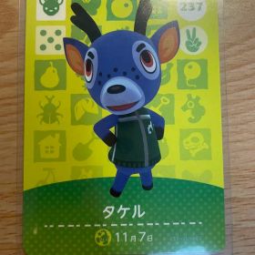 タケル あつ森・あつまれどうぶつの森・アミーボ・amiiboカード