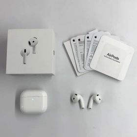 【中古】Apple MXP93J/A AirPods 第4世代【製造番号：JP4R0XKQ5M】《家電・山城店》◆A3800
