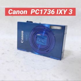 Canon PC1736 IXY3 IXY 3 コンデジ 青 ブルー ジャンク