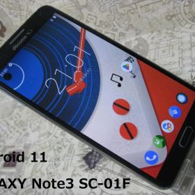 SC-01F GALAXY Note3 Android11 SIMフリー