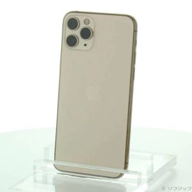 〔中古品〕 iPhone11 Pro 64GB ゴールド MWC52J／A SIMフリー【198】