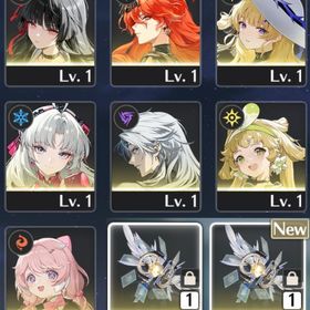 希少リセマラ⭐5×9フィービー、餅武器・光のハルモニア×2、千咲、オーガスタ、カルロッタ等 | 鳴潮(Wuthering Waves)のアカウントデータ、RMTの販売・買取一覧