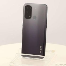 〔中古〕OPPO(オッポ) OPPO Reno5 A 128GB シルバーブラック A101OP Y!mobile SIMフリー〔295-ud〕