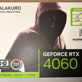 玄人志向 NVIDIA GeForce RTX 4060 デュアルファン