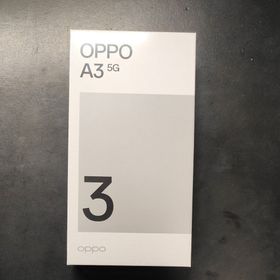 OPPO A3 5G ブラック 新品未使用(スマートフォン本体)