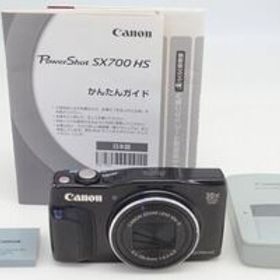 訳あり品 Canon キヤノン PowerShot SX700 HS コンパクトデジタルカメラ ブラック 251031z【アルプスカメラ】