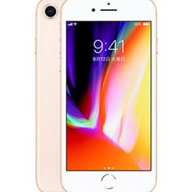 iPhone8[64GB] SIMロック解除 docomo ゴールド 【バッテリー交…