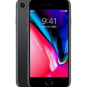 iPhone8[256GB] au スペースグレイ【安心保証】