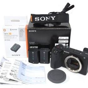 ★ショット枚数12,007回！極美品！バッテリー2個(NP-FZ100)、元箱付！SONY ソニー α6700 ILCE-6700 デジタル一眼 カメラ ボディ★