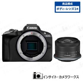 キヤノン EOS R50 ボディ ブラック + 標準ズームレンズセット RF-S18-45mm F4.5-6.3 IS STM Canon