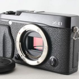 ◆新品同様◆フジフィルム FUJIFILM X-E1 ボディ ブラック レンズ交換式プレミアムカメラ◇M48486