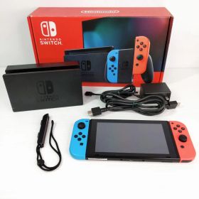 【中古品】Nintendo スイッチ 新型 ネオン HAC-001(-01) 〇YR-54281〇