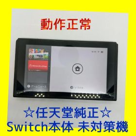 ① Switch旧型 画面本体のみ 2016年製 未対策機 動作確認済 動作正常