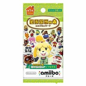 【送料無料・即日出荷】どうぶつの森amiiboカード 第1弾(5パックセット販売) 200237