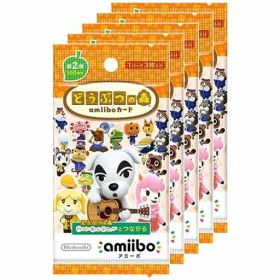 どうぶつの森amiiboカード第2弾(5パックセット)