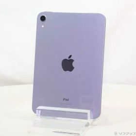 【中古】Apple(アップル) iPad mini 第6世代 64GB パープル 3J366J／A Wi-Fi 【258-ud】