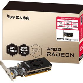 玄人志向 RD-RX6400-E4GB/LP [PCIExp 4GB]