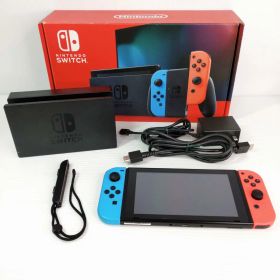 【中古品】Nintendo スイッチ 新型 ネオン HAC-001(-01) 〇YR-54281〇
