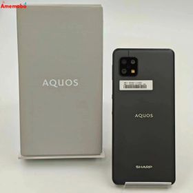 【中古】AQUOS sense6 4GB/64GB ブラック SH-RM19 楽天モバイル版SIMフリー