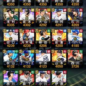 プロスピ バース、イチロー、新垣、B9村上など | プロスピAのアカウントデータ、RMTの販売・買取一覧
