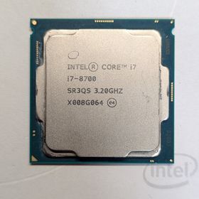 インテル(intel)の【CPU】intel core i7-8700 「64」(PCパーツ)