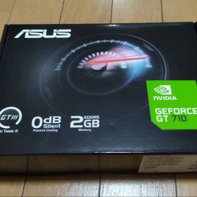 新品未使用 ASUS GeForce GT 710 2GB GDDR5箱開封のみ