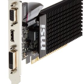 MSI ファンレス・ロープロファイル対応 GeForce GT 710 グラフィックカード メモリ1GBモデル GT710 1GD3H LP