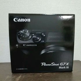 新品未開封 CANON PowerShot G7X Mark3 ブラック 黒