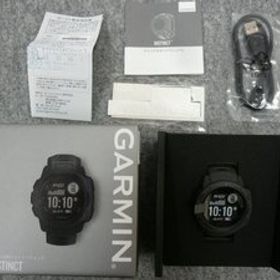 @【未使用品】 ガーミン INSTINCT タフネスGPSアウトドアウォッチ Graphite 010-02064-12 インスティンクト GARMIN