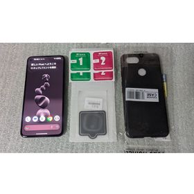 グーグル(Google)のGoogle pixel5 SIMフリー ブラック おまけ付き(スマートフォン本体)