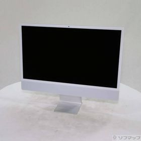 〔中古〕Apple(アップル) iMac 24-inch Mid-2021 MGPD3J／A Apple M1 8コアCPU_8コアGPU 16GB SSD2TB シルバー 〔15.7 Sequoia〕〔276-ud〕