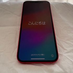 iPhone12 SIMフリーアイフォン 64GB 赤 スマートフォン 本体