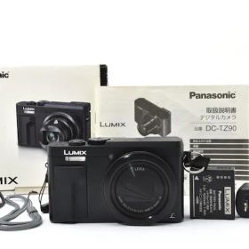 ＜難有品・ジャンク品＞ パナソニック コンパクトデジタルカメラ ルミックス TZ90 光学30倍 4K動画記録 ブラック DC-TZ90-K