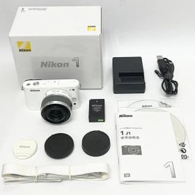 Nikon ミラーレス一眼 Nikon 1 J1 ズームレンズキット ホワイト
