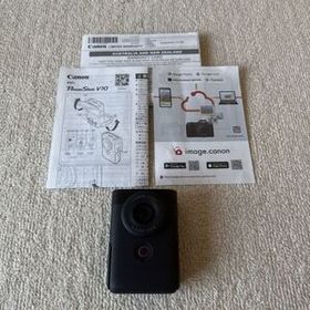 PowerShot V10 PSV10BK （ブラック）箱あり microSDXCカード 64GBおまけでつけます