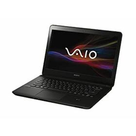 【中古】ソニー VAIO ノートパソコン Fit 14E 14型ワイド液晶 ブラック intel Core i3(1.70GHz) メモリー4GB HDD約500GB DVDスーパーマルチドライブWindo(ノートPC)