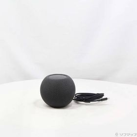 〔中古〕Apple(アップル) HomePod mini スペースグレイ MY5G2J／A〔198-ud〕