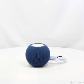 〔中古〕Apple(アップル) HomePod mini ブルー MJ2C3J／A〔349-ud〕