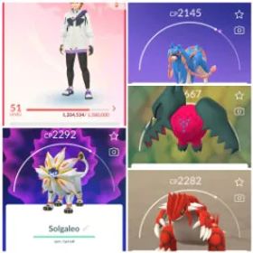 LV 51+ [ソルガレオ/ルナラ] |48レッグ+20倍 色違い