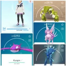 LV 54+ 💎 51レッグ + 21x 色違い