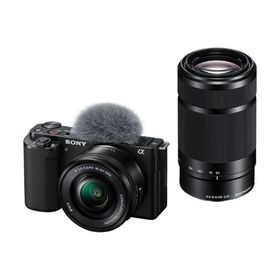 【ラッピング可】【即日発送】【新品】SONY ソニー ミラーレス一眼カメラ VLOGCAM ダブルズームレンズキット ZV-E10Y ブラック
