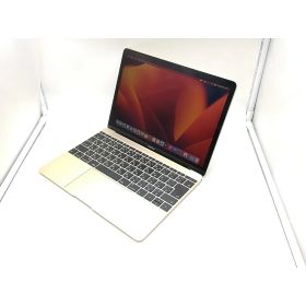 【中古】Apple MacBook 12インチ Corei5:1.3GHz 512GB ゴールド MNYL2J/A (Mid 2017)【川崎駅前】保証期間1ヶ月【ランクC】
