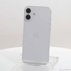 〔中古品〕 iPhone16 Plus 128GB ホワイト MXVC3J／A SIMフリー【344】