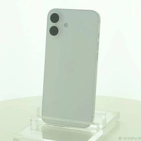 〔中古品〕 iPhone16 Plus 128GB ホワイト MXVC3J／A SIMフリー【262】