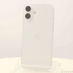 〔中古品〕 iPhone16 Plus 128GB ホワイト MXVC3J／A SIMフリー【251】