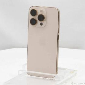〔中古品〕 iPhone16 Pro 128GB デザートチタニウム MYMX3J／A SIMフリー【198】