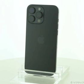 〔中古品〕 iPhone16 Pro Max 256GB ブラックチタニウム MYWG3J／A SIMフリー【262】