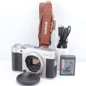 美品★FUJIFILM フジフィルム X-A5 ボディ シルバー 2424万画素 ミラーレス一眼カメラ R4864