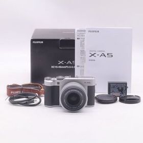1003■ほぼ新品■ フジフィルム FUJIFILM X-A5LK-S レンズキット シルバー