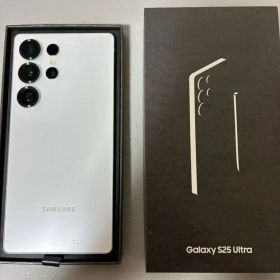 超美品Galaxy S25 Ultra 12+256 チタニウムホワイトシルバー